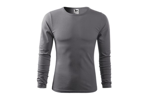 Triko pánské Fit-T LS 119 ocelově šedá obrázek 2