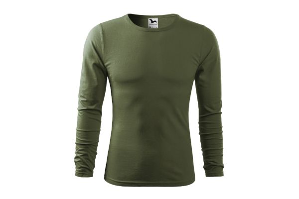 Triko pánské Fit-T LS 119 khaki obrázek 2