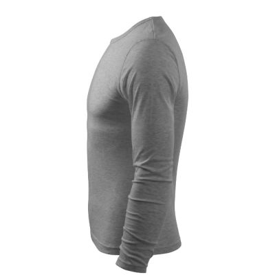 Triko pánské Fit-T LS 119 tmavě šedý melír obrázek 308