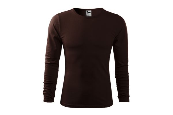 Triko pánské Fit-T LS 119 kávová obrázek 2