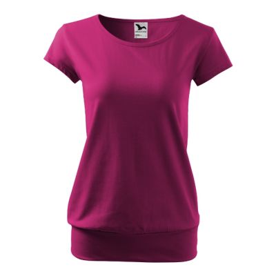 Tričko dámské City 120 fuchsia red obrázek 9914