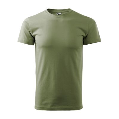 Tričko pánské Basic 129 světlá khaki obrázek 795