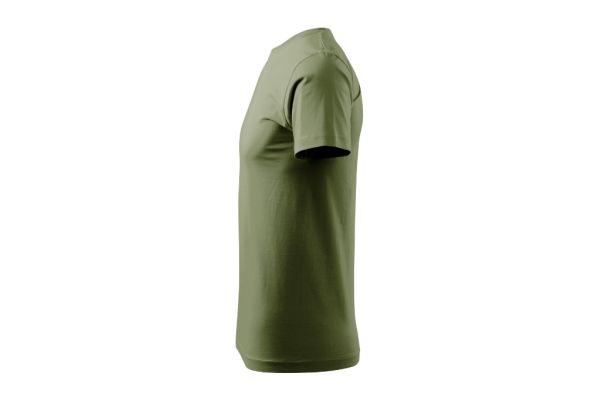 Tričko pánské Basic 129 světlá khaki obrázek 2