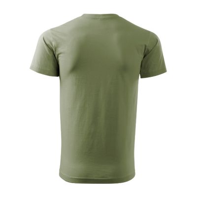 Tričko pánské Basic 129 světlá khaki obrázek 797