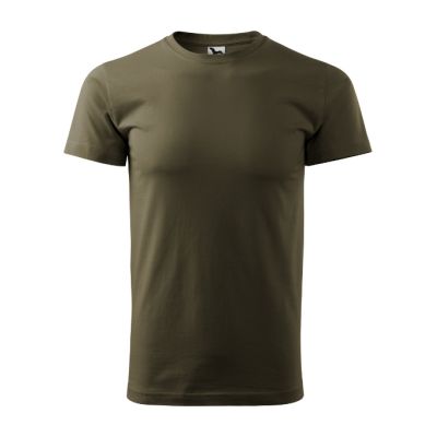 Tričko pánské Basic 129 army obrázek 799