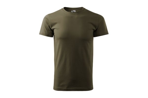 Tričko pánské Basic 129 army obrázek 2
