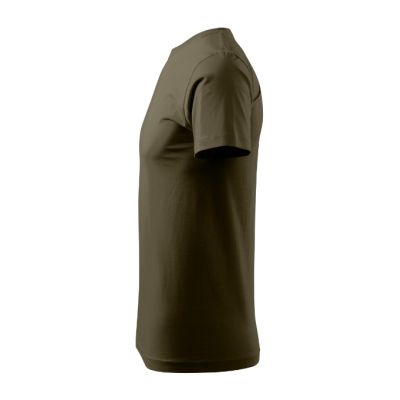 Tričko pánské Basic 129 army obrázek 800
