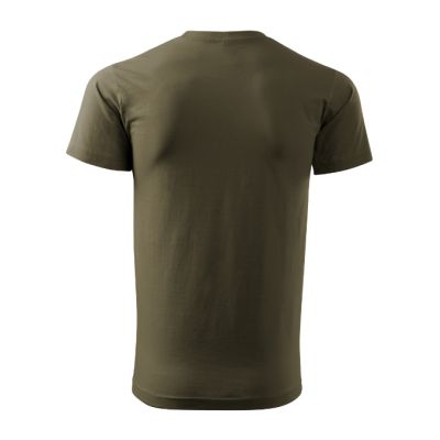 Tričko pánské Basic 129 army obrázek 801