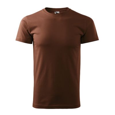 Tričko pánské Basic 129 čokoládová obrázek 807