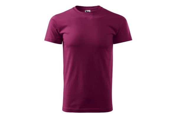 Tričko pánské Basic 129 fuchsiová obrázek 2