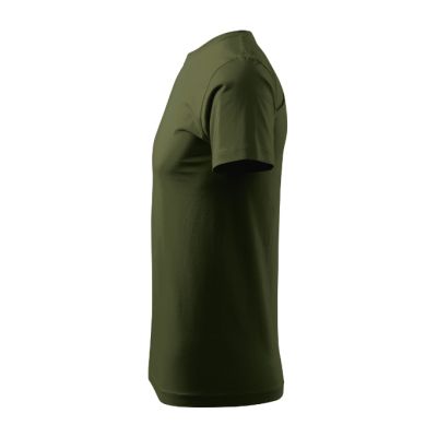 Tričko pánské Basic 129 military obrázek 856