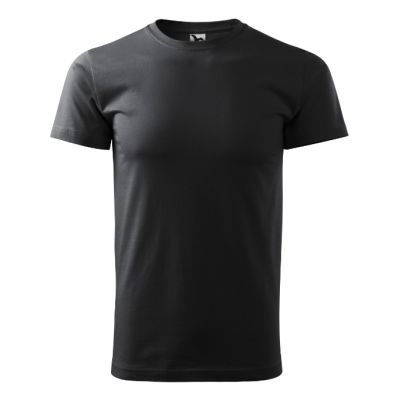 Tričko pánské Basic 129 ebony gray obrázek 867