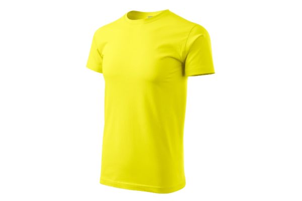 Tričko pánské Basic 129 citronová obrázek 1