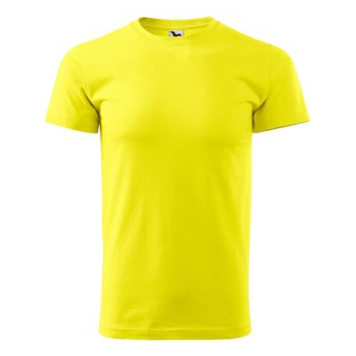 Tričko pánské Basic 129 citronová obrázek 875