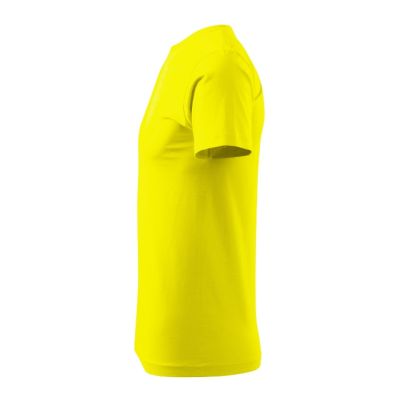 Tričko pánské Basic 129 citronová obrázek 876