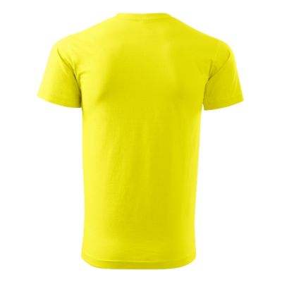 Tričko pánské Basic 129 citronová obrázek 877