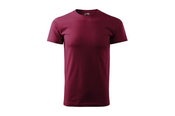 Tričko pánské Basic 129 garnet obrázek 2