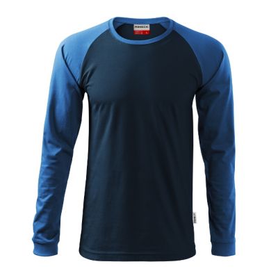 Triko unisex Street LS 130 námořní modrá obrázek 891