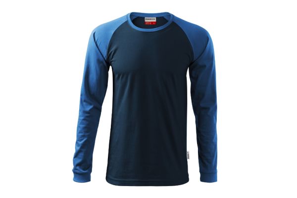 Triko unisex Street LS 130 námořní modrá obrázek 2