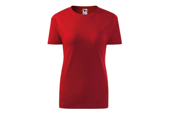 Tričko dámské Classic New 133 červená obrázek 2