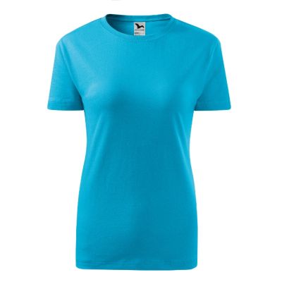 Tričko dámské Classic New 133 tyrkysová obrázek 1086
