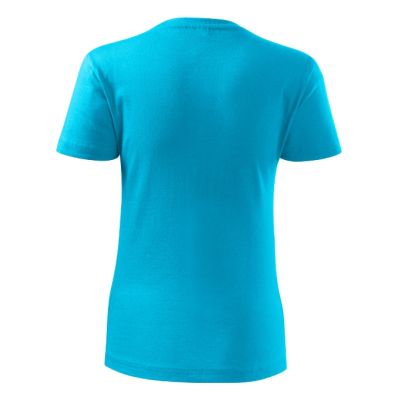 Tričko dámské Classic New 133 tyrkysová obrázek 1087