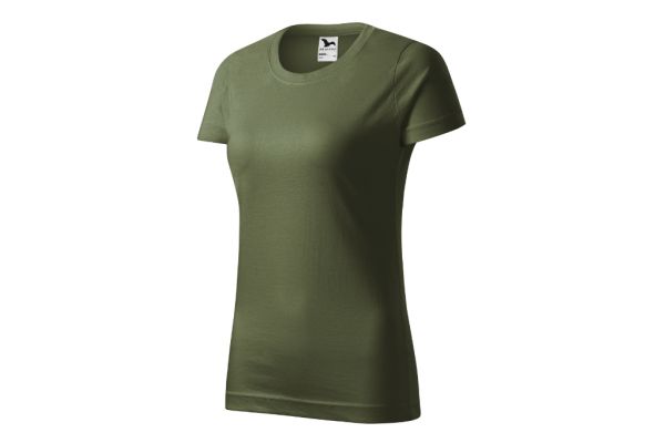 Tričko dámské Basic 134 khaki obrázek 1
