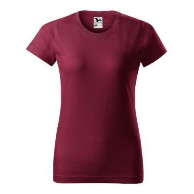 Tričko dámské Basic 134 garnet obrázek 10282
