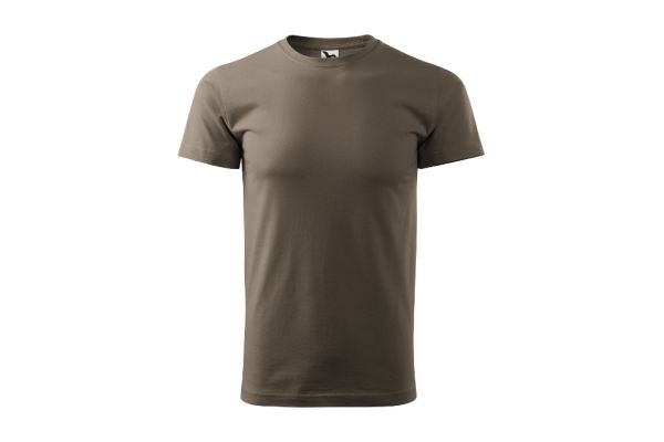 Tričko unisex Heavy New 137 army obrázek 2