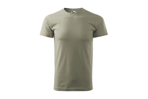 Tričko unisex Heavy New 137 světlá khaki obrázek 2