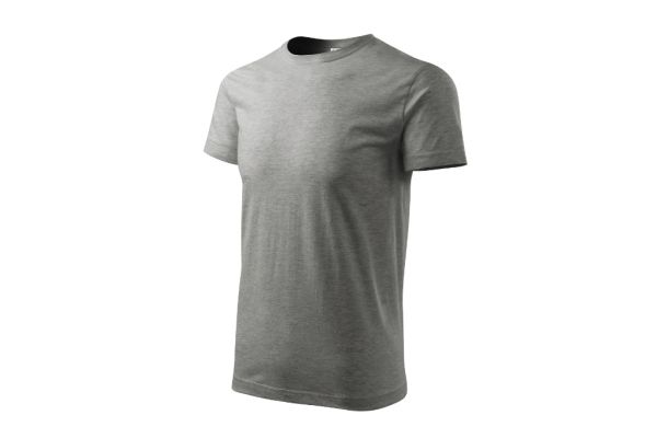 Tričko unisex Heavy New 137 tmavě šedý melír obrázek 1
