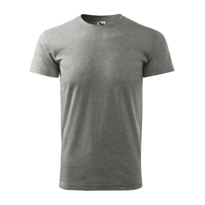 Tričko unisex Heavy New 137 tmavě šedý melír obrázek 1416