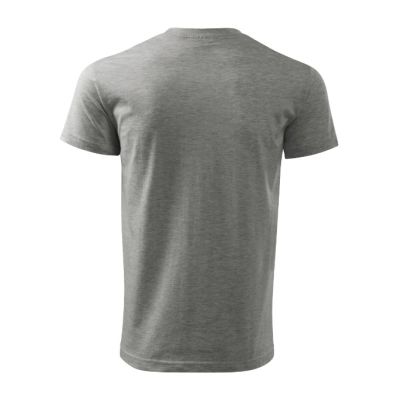 Tričko unisex Heavy New 137 tmavě šedý melír obrázek 1419