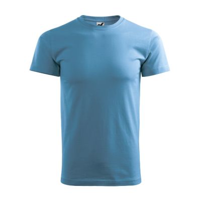 Tričko unisex Heavy New 137 azurově modrá obrázek 19905