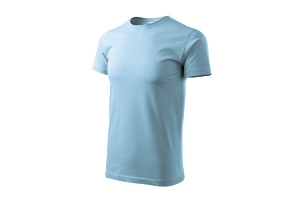 Tričko unisex Heavy New 137 nebesky modrá obrázek 1