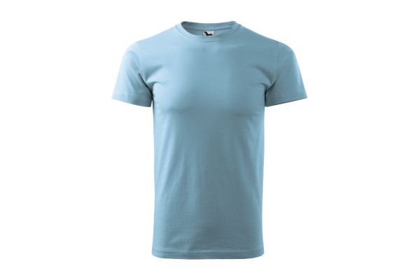 Tričko unisex Heavy New 137 nebesky modrá obrázek 2