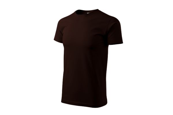 Tričko unisex Heavy New 137 kávová obrázek 1