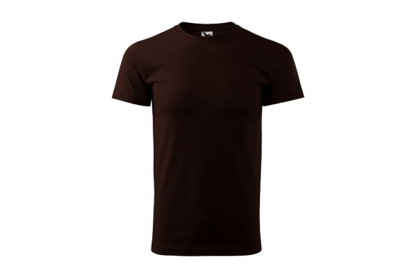 Tričko unisex Heavy New 137 kávová obrázek 2