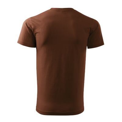 Tričko unisex Heavy New 137 čokoládová obrázek 1448