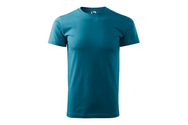 Tričko unisex Heavy New 137 tmavý tyrkys obrázek 2