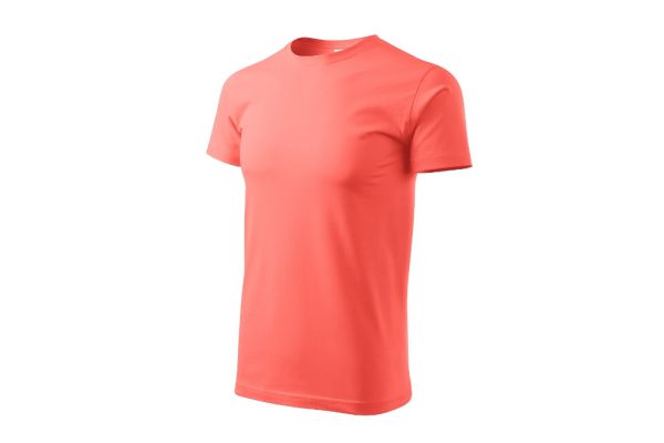 Tričko unisex Heavy New 137 korálová obrázek 1