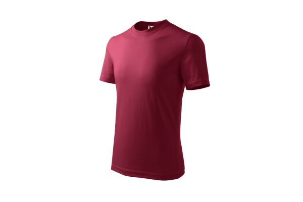 Tričko dětské Basic 138 garnet obrázek 1