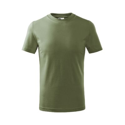Tričko dětské Basic 138 khaki obrázek 1542