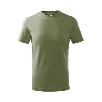 Tričko dětské Basic 138 světlá khaki obrázek 1574