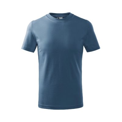 Tričko dětské Basic 138 denim obrázek 1587