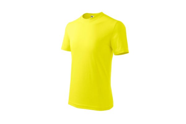 Tričko dětské Basic 138 citronová obrázek 1