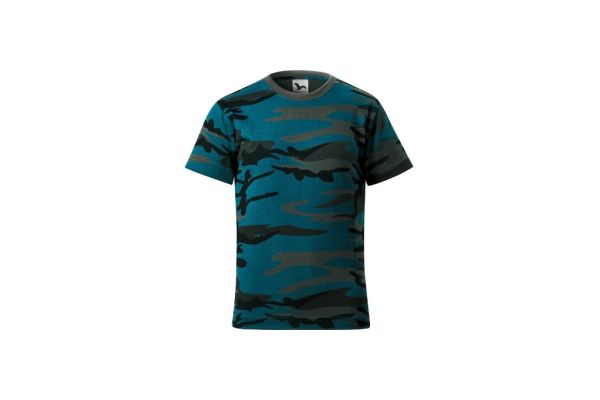 Tričko dětské Camouflage 149 camouflage petrol obrázek 2