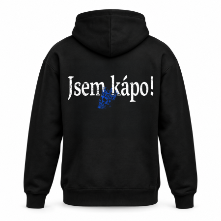Černá mikina Sígři - Jsem kápo