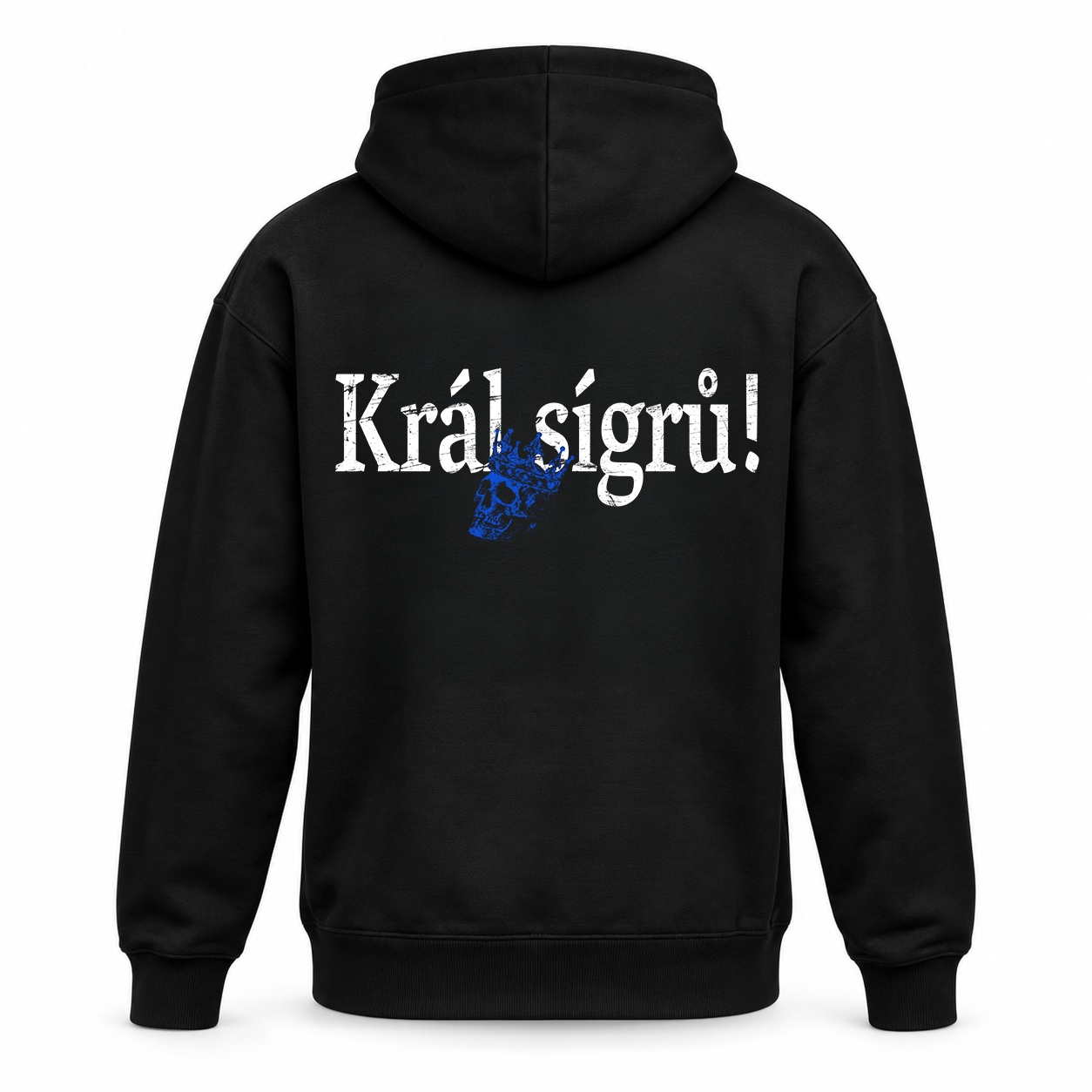 Černá mikina Sígři - Král Sígrů