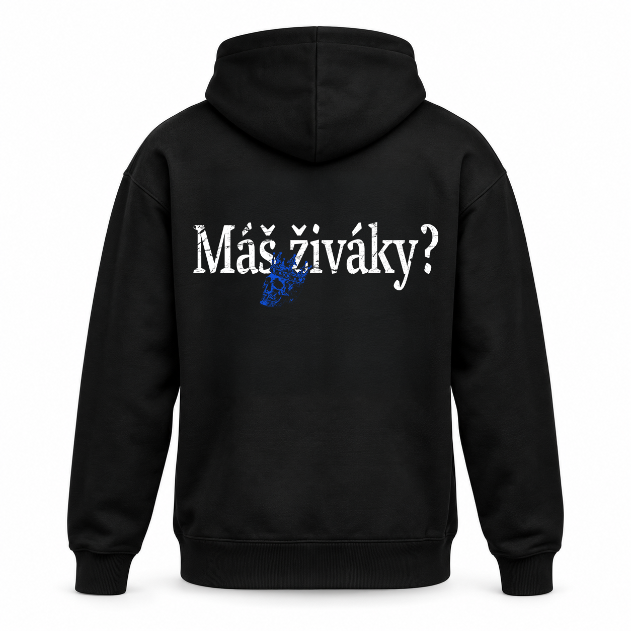 Černá mikina Sígři - Máš živáky